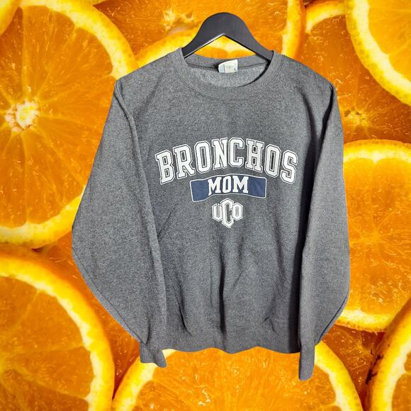 Champion Women's Gray Eco University of Colorado Broncos Sweatshirt Size L - Picture 2 of 8